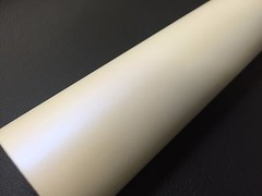 Matte Satin Pearl Ivory White Blue Pearlescent Vinyl Car Wrap Film Decal Sheet