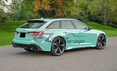 PET Super Gloss Sagano Green Vehicle Vinyl Wrap Decal Sheet Film Like Paint