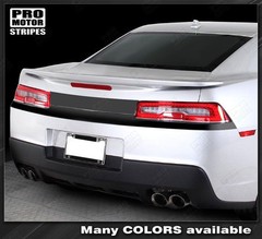 Chevrolet Camaro 2014-2015 Rear Fascia Blackout/Highlight Stripes (Choose Color)