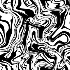 2-58″x360″ (720″ total) Marble Mayhem Swirl Black White Grunge Boat Vehicle Wrap