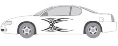DECAL VINYL GRAPHIC #A1059 AUTO SUV VEHICLE VAN CROSS OVER CAR MODERN TRUCK SEMI