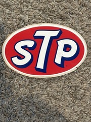 VINTAGE 1970s”STP”OIL DECAL-STICKER “Indy 500 Winner” RACE/NASCAR/NHRA/👀LQQK👀