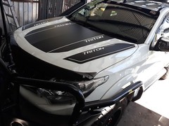 AM combo BONNET kit decal stripes fit 2015-2018 MITSUBISHI Triton sticker MQ 4×4