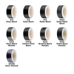 Vinyl Wrap 4 x 75 Feet Gloss Black Chrome Delete 3M 2080 Film inchesx75 Window