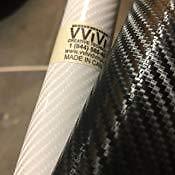 VVivid Xpo White True-R Carbon Fiber Vinyl Car Wrap Film | V175