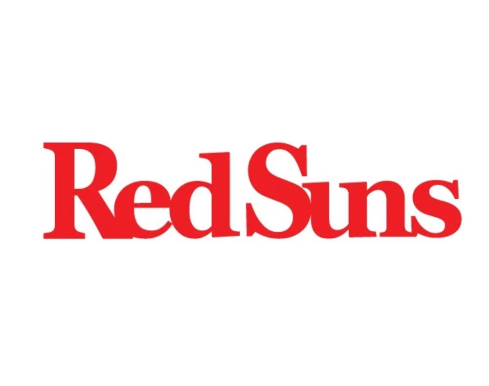 Red Suns Vinyl Decal Window Truck Sticker JDM Racing Euro Sponsor