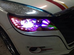 12″x6FT Chameleon Neo RED Colorful Headlight Taillight Fog Tint Film Vinyl Decal