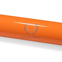 ESSMO PET Super Gloss Flame Orange Car Vehicle Vinyl Wrap Decal Sheet Like Paint