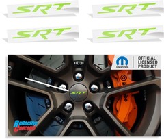 SRT Center Cap Overlay Decals – Charger, Challenger, Grand Cherokee, Durango