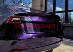 ESSMO PET Super Gloss Metallic Midnight Purple Car Vinyl Wrap Decal Like Paint