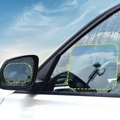 4x/8x Car Rearview Mirror Film, Waterproof Film Side Mirror Rainproof Film HD US