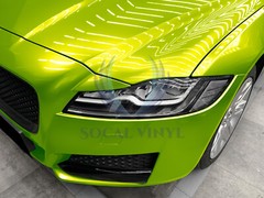 Gloss Metallic Lime Green Candy Decal Car Vinyl Wrap Film Sticker Sheet Sparkle