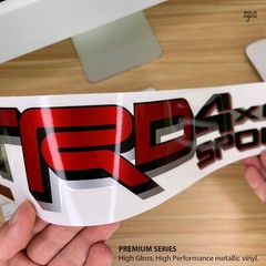 TRD 4×4 Sport Decals Tacoma Replacement Stickers Emblem for Tundra Truck Set 2