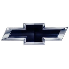 Chevy Bow Tie GM Black Bowtie Metal Magnet Emblem Art Size: 6″ x 2″