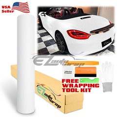 Matte Glitter White Frosted Sparkle Sticker Decal Sheet Car Vinyl Wrap Film DIY