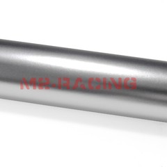 Anodized Chrome Silver Car Vinyl Wrap Sticker Decal Matte Metallic Sheet Film