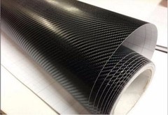 4D Premium Glossy Carbon Fiber Vinyl Wrap Film Sticker “”BUBBLE FREE”” 12″x60″