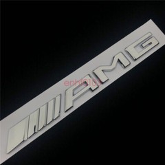 2018 E43 + AMG + BITURBO 4 MATIC Trunk Emblem Badge Sticker for Mercedes Benz