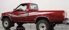 VINTAGE RETRO SYLE VINYL DECALS/ GRAPHICS/ Fit 89 TOYOTA PICKUP MODELS