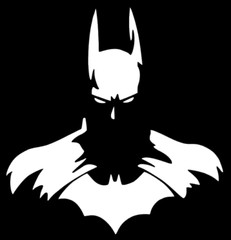 Dark Knight Decal, Batman Sticker, Vinyl Decal for Car, Window, Outdoor Computer