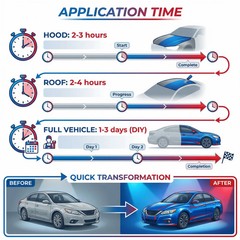 Matte White – 3M 2080 M10 Vinyl Wrap Film All Sizes Dual Cast Bubble Free