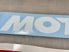 Motul Logo Vinyl Decals – 2 Styles Available-Free Ship-Buy 2 Get 1 FREE