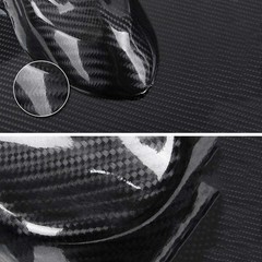 7D Premium Super Gloss Carbon Fiber Vinyl Film Wrap Bubble Free Air Release
