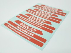 JAPAN MATERIAL VOLK RACING CE28 CLUB RACING II BLACK EDITION STICKER #R067