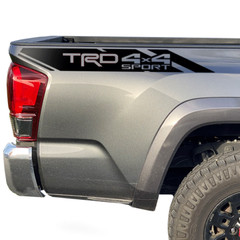 Tacoma TRD 4X4 Sport Decals Truck Fit Toyota Bedsides Decal Vinyl Stickers a