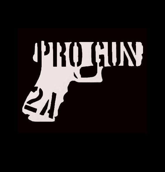 2nd Amendment Sticker 4″ Right To Arms Constitution 2A Pistol America Patriotic