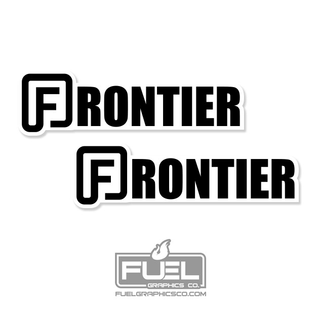 Frontier Farm Equipment Premium Vinyl Decal Sticker 2-Pack – Implement Decals
