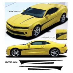 “Switchblade” Chevrolet Camaro ’09-15 Graphic Kit – Glossy Black