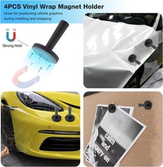 Versatile Vinyl Wrap Kit with Professional Tools for Tinting Cars Effortlessly