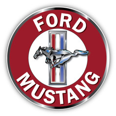 Ford Mustang GT American Racing Motorsport Vinyl Sticker Decal Car SUV Cornhole