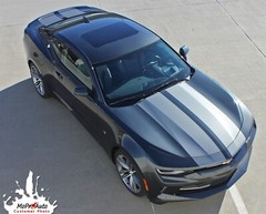 C-SPORT 2017-2018 Chevy Camaro OE Style Racing Stripes 3M Vinyl Graphics Decals