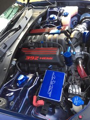 392 HEMI Engine Cover Overlay Decals for Durango SRT, SRT 392