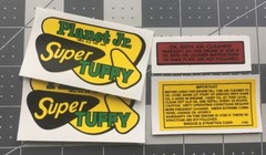 Planet Jr. Super Tuffy Decal 1950s Walking Tractor Set 4