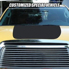 Black Decal Hood Trim Vinyls Decal For Toyot Tundra 2007-2013