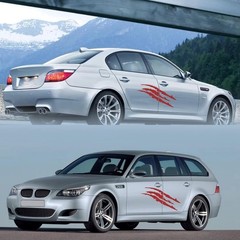 2PCS Claw Mark Decals for Cars,Headlight Car Sticker,Stripes Scratch Decal Vi…