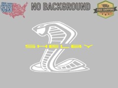 Shelby Cobra Fits Ford Mustang GT American Muscle Car Vinyl Decal Bumper