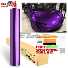 Gloss Metallic Magenta Purple Candy Decal Car Vinyl Wrap Sticker Sheet Sparkle