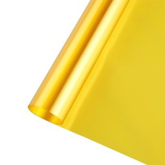 Universal Golden Yellow Headlight Taillight Fog Light Tint Overlay Vinyl Film