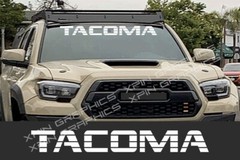 Tacoma Windshield Banner Decal Sticker Sport 4×4 Window Graphic