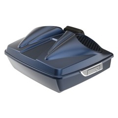 Midnight Blue 8” Speaker Lids For Advanblack/Harley Chopped Tour Pack