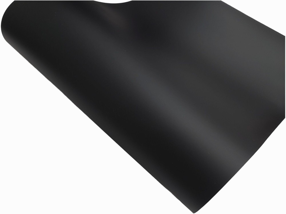 Matte Flat Black Skin Feel Vinyl Car Auto Wrap Decal Sticker Film Roll