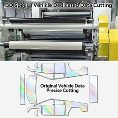 Cybertruck DIY PPF Paint Protection Film Wrap Color Change Gloss Cherry Red