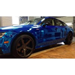 Avery Dennison SF100 Conform Chrome Blue Flexible Vinyl Car Wrap Film | 256-S