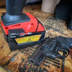 Don’t Tread On Me Stickers for Milwaukee M18 Battery (2 pack)