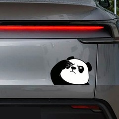 Panda Series Stickers Vinyl Waterproof Sunproof Self-adhesive for Car windows UE