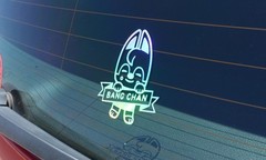 Skzoo Stray Kids Vinyl Holographic Vinyl Decal Car decal laptop decal